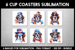 Patriotic Animals Cup Coasters I Patriotic Cup Coasters Product Image 13