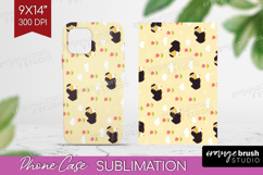 Bernese_Mountain Dog Phone Case PNG Cute Chibi Puppy Case Product Image 1