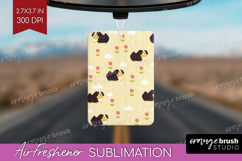 Bernese_Mountain Dog Air Freshener PNG Cute Chibi Puppy PNG Product Image 1