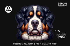 bernese mountain dog, bernese dog clipart, dog clipart, dog png, sublimation design, sarcastic dog art, pet clipart, fluffy dog png, animal artwork, dog lover gift