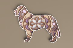 Dog Laser Cut File - Bernese Mountain Dog Mandala Product Image 1