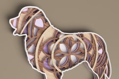 Dog Laser Cut File - Bernese Mountain Dog Mandala Product Image 4