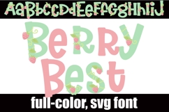 Berry Best Pastel Color Font Product Image 1