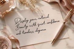 Bertiland Signature a Monoline Script Font Product Image 2