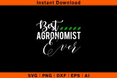Best Agronomist Ever SVG Design Product Image 1