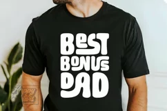 Best Bonus Dad SVG - Fathers Day - Stepdad Bonus Dad Club Product Image 3
