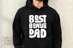 Best Bonus Dad SVG - Fathers Day - Stepdad Bonus Dad Club Product Image 2