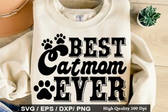 Mother's Day SVG Design - Eat Sleep Mom Repeat Product Image 2