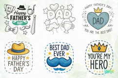Best Dad Ever Bundle Png Product Image 5