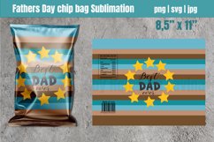 Best DAD Ever Chip bag Sublimation