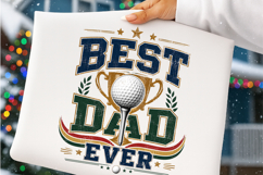 Best Dad Ever Club Champion Sublimation PNG Product Image 4