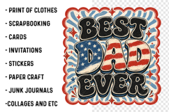 Best Dad Ever Png,Fathers Day Png Product Image 3