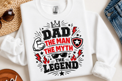 Best Dad Ever PNG Retro Sublimation Design Product Image 2