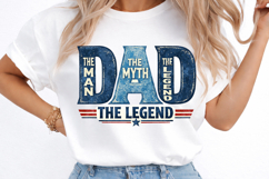 Best Dad Ever PNG Retro Sublimation Design Product Image 3