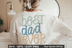Daddy And Me SVG Design - Best Dad Ever Product Image 2