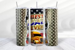 Best dad ever trucker tumbler png wrap sublimation Product Image 4