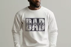 Best Dad Ever Svg - Dad Svg - Father's Day Svg - Cut Files Product Image 6