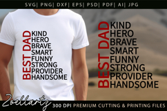 Fathers Day SVG for Cricut Papa Daddy Dad T-shirt Mug Design Product Image 4