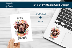 Retriever Best Dog Mom Sticker