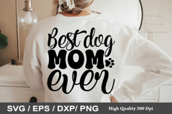 Dog Bandana SVG Design - Busy Being a Dog Mama Product Image 3