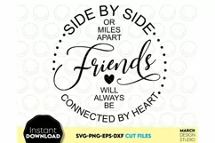 Download this Best Friends SVG today and use These Girl Friends SVG Sign with Cricut, Glowforge and Silhouette Cutting Machines.
