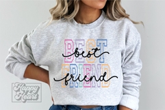 Best Friend SVG - Bestie PNG - Bachelorette - Mommy and Me Product Image 1