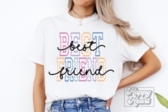 Best Friend SVG - Bestie PNG - Bachelorette - Mommy and Me Product Image 4