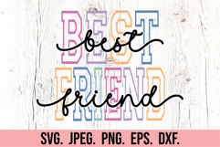Best Friend SVG - Bestie PNG - Bachelorette - Mommy and Me Product Image 5