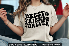Best friends forever - Best Friend SVG Design Product Image 1