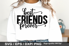 Best Friend SVG Design - Best Friends Forever Product Image 2