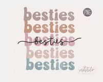 Best Friends T-shirt Design by Mastilo Designs