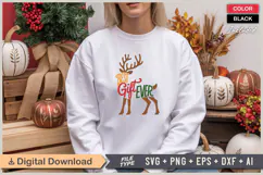 Best Gift Ever SVG | Christmas SVG | Holiday SVG | Xmas SVG Product Image 1