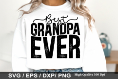 Best Grandpa Ever - Grandpa SVG Design Product Image 1