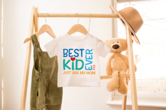 Create custom gifts with this SVG! Ideal for birthday shirts, mugs, party favors, or wall art for the best kid ever.