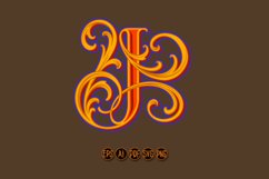 Antique elegant letter J monogram logo Product Image 2