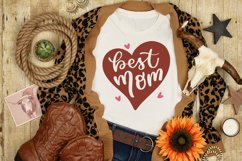 Best Mom SVG Cut File | Mother&#039;s Day Quotes SVG Product Image 1