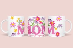 best mom ever coffee mug sublimation wrap glass mug wrap svg presized for 11oz and 15oz glass ready to cut and sublimation files