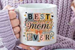 Best Mom Ever Patchwork PNG Product Image 5