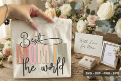Best Mom In The World - Mother's Day Design Product Image 2