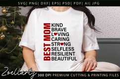 Mothers Day SVG for Cricut Mama Mummy Mom T-shirt Mug Design Product Image 1