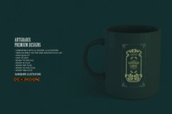 Vintage label elegant flourish ornaments Product Image 2