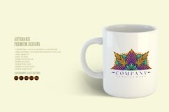 Tropical Mandala geometry floral oasis Product Image 3