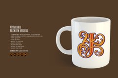 Antique elegant letter J monogram logo Product Image 3
