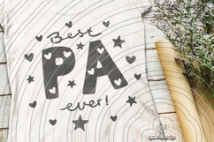 Best Pa ever cutting file SVG DXF Product Image 2
