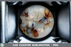 GorgeousBest Sellers 01 Alcohol Ink Car Coaster design.