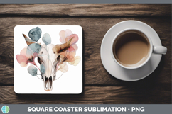GorgeousBest Sellers 01 Alcohol Ink Square Coaster design.
