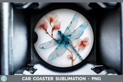 GorgeousBest Sellers 01 Alcohol Ink Car Coaster design.
