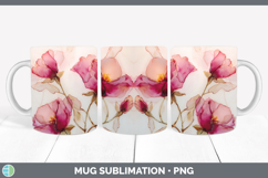 GorgeousBest Sellers 01 Alcohol Ink Mug Wrap design.