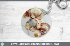 GorgeousBest Sellers 01 Alcohol Ink Keychain design.