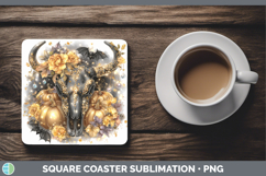 GorgeousBest Sellers 01 Cute Halloween Square Coaster design.